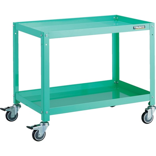 TRUSCO(トラスコ) ラビットワゴン 700X450mm ウレタン車輪 ヤンググリーン RBW-672U YGの通販は 14,780円
