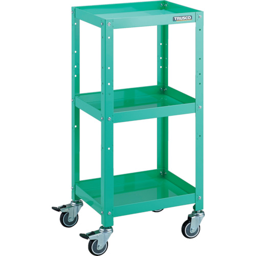 TRUSCO(トラスコ) ラビットワゴン 400X350mm ウレタン車輪 ヤンググリーン RBW-943U YGの通販は