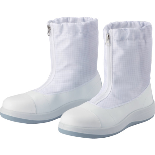 ミドリ安全 トウガード付 先芯入りクリーン静電靴 ハーフフード 25.0cm SCR1200FCAP-HH-25.0の通販は 14,954円