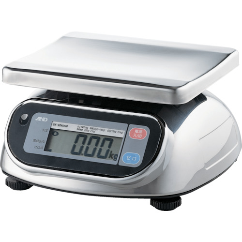 A&D(エー・アンド・ディ) 防塵・防水デジタルはかりウォーターボーイ0.01kg/20kg SL20KWPの通販は