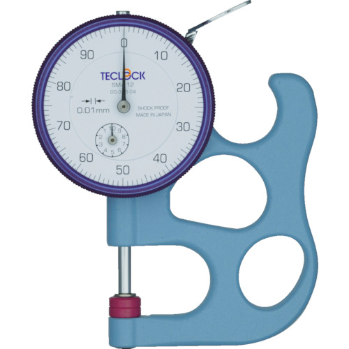 テクロック ダイヤルシックネスゲージ SM-112の通販は 8,137円