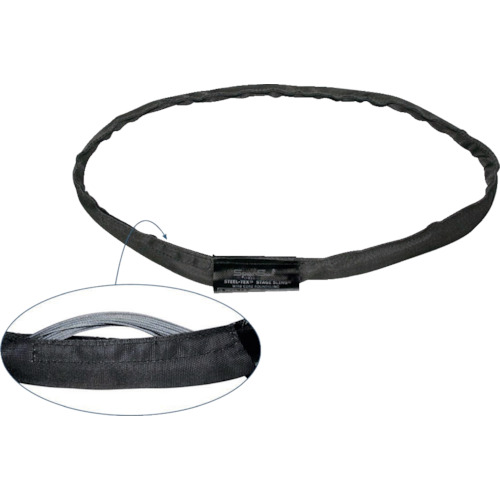 SPANSET スティールテックスステージスリング ST-2T折り 1.2M ST-2T 1.2Mの通販は 13,283円