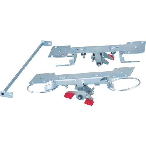 TRUSCO(トラスコ) グランカート用リング式 自在2輪固定2輪ストッパー TP-700JKRS-4