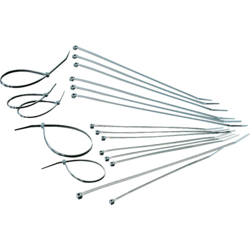 TRUSCO(トラスコ) ケーブルタイ9.0X710mm最大209耐候性50本 TRCV710-50Wの通販は 7,348円
