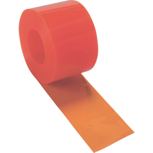 TRUSCO(トラスコ) ストリップ型間仕切りシート防虫オレンジ2X200X30M TSBO-220-30の通販は 30,462円