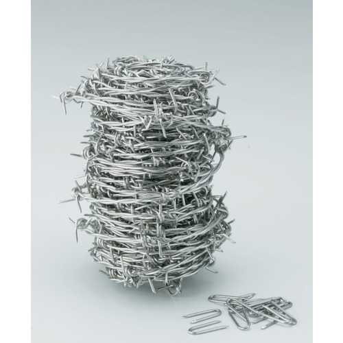 TRUSCO(トラスコ) 有刺鉄線 ステンレス 1.6mmX100m TSUW-16-100の通販は 28,594円