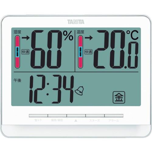 TANITA(タニタ) デジタル温湿度計 TT-538-WHの通販は