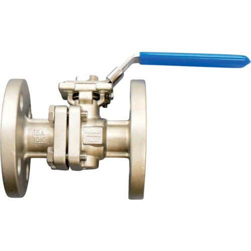 フジキン フランジ式2ピースボール弁 ステンレス鋼製1MPa 15A(1/2) UBV-21-J10R-D-ALXの通販は