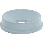 ラバーメイド アンタッチャブルラウンドコンテナ用ラウンドファンネルトップ グレイ 354875の通販は