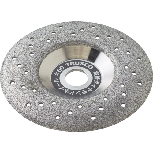 TRUSCO(トラスコ) 電着ダイヤモンドホイール 研摩用 粒度60 UFO-1Aの通販は