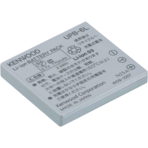 KENWOOD(ケンウッド) リチウムイオンバッテリーパック UPB-6L 7,527円