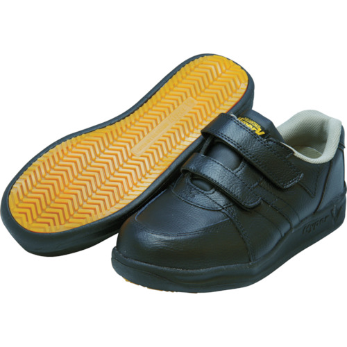 日進ゴム 安全作業靴 スパイダーマックスマジックタイプ 26.5cm V6200BK-26.5の通販は 5,951円