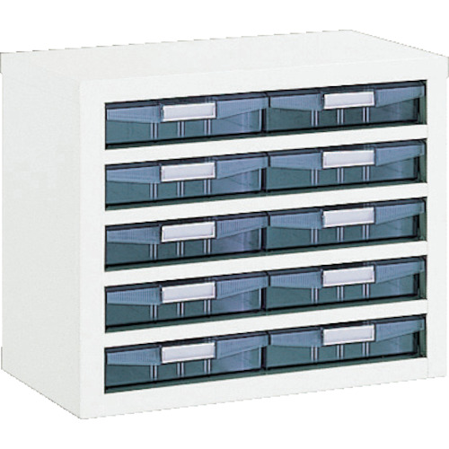 TRUSCO(トラスコ) 引出しユニット 553X307XH444 AW2X10 W VA-45BWNの通販は