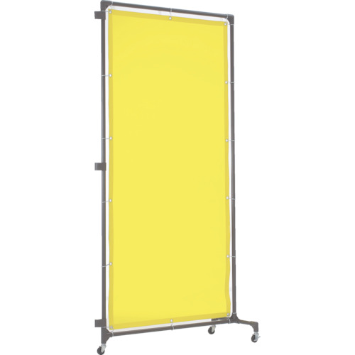 TRUSCO(トラスコ) 溶接遮光フェンス 1015型接続 キャスター 青 YF1015S-B