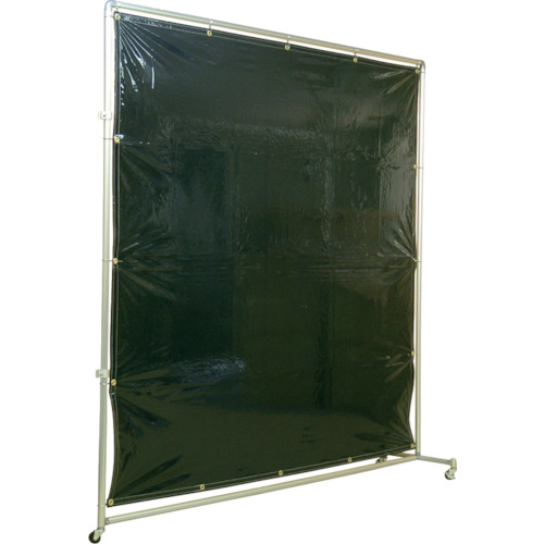 吉野 遮光フェンス(アルミ) 2X2 接続キャスター ダークグリーン YS-22JC-DGの通販は