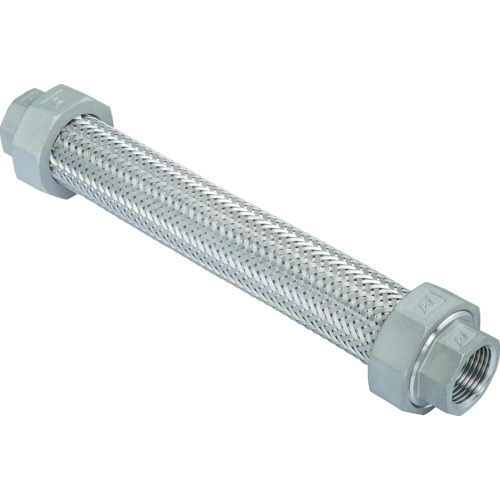 ゼンシン フレキシブルメタルホース(非溶接・ユニオン型・ステンレスタイプ) 40AX500L Z-10000NW-40-500の通販は