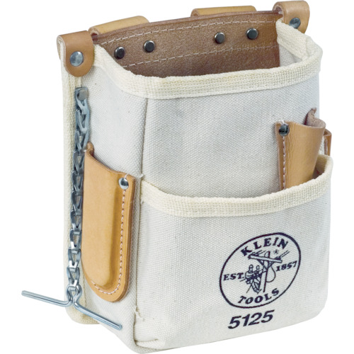 KLEIN(クライン) ツールポーチ 5ポケット ホワイト 1個 5125の通販は