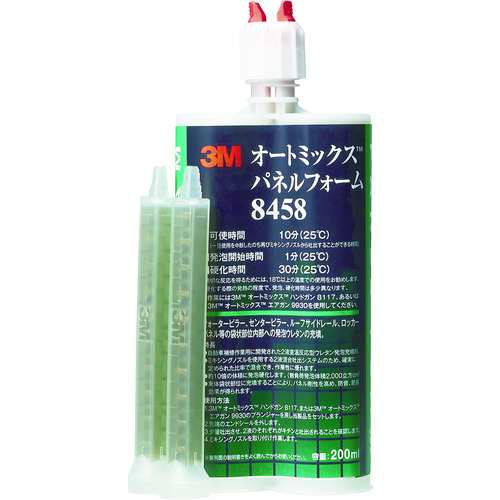 3M オートミックス パネルフォーム 主剤・硬化剤各100ml 1本 8458の通販は 8,430円