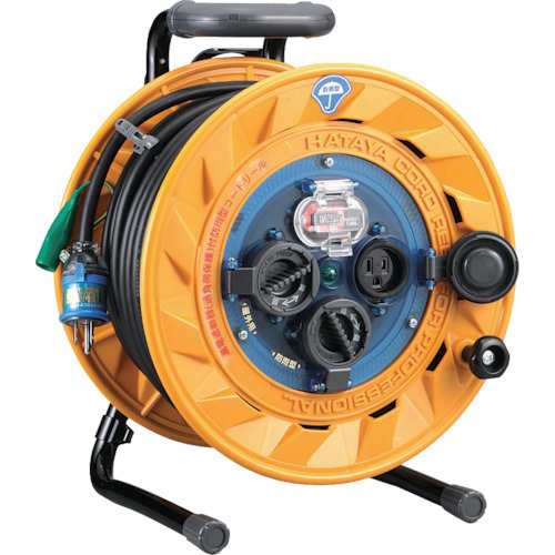 HATAYA(ハタヤ) 防雨型ブレーカーリール 50m アース付 1台 BF-501Kの通販は 48,783円
