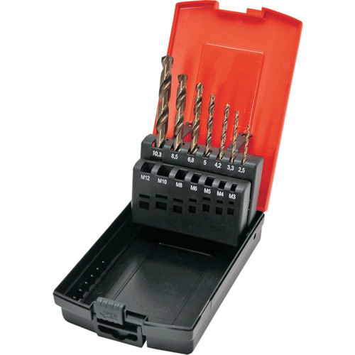 BICTOOL(ビックツール) 月光ドリルタップ下穴7本セット 1Ｓ GK-7Pその他DIY工具