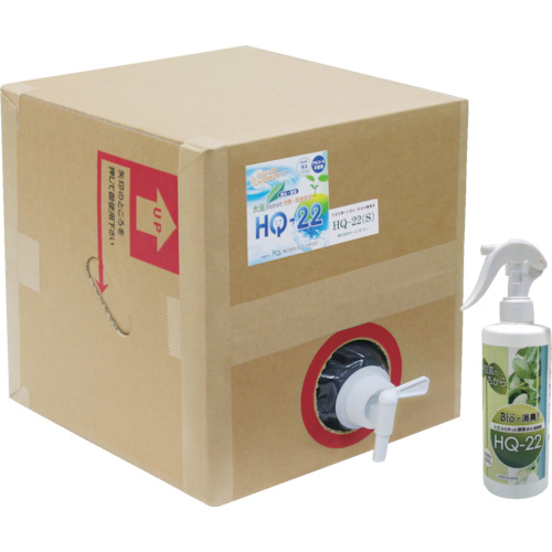 【直送】【代引不可】ホームクオリティ 大豆を使った酵素水の消臭剤 1個 HQ-22-Sの通販は