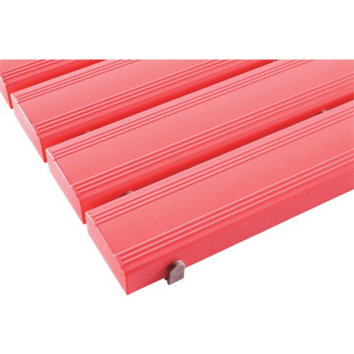【直送】【代引不可】テラモト 抗菌安全スノコ(組立品) 400×1800 ピンク 1枚 MR-093-314-5の通販は 14,449円