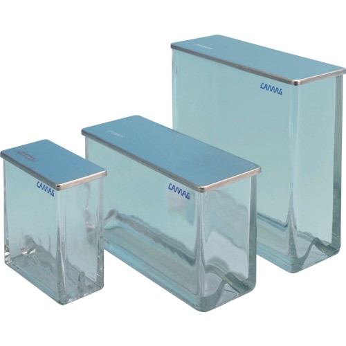 【直送】【代引不可】カマグ 二槽式展開槽 20X20cm ステンレス蓋付 022-5256の通販は