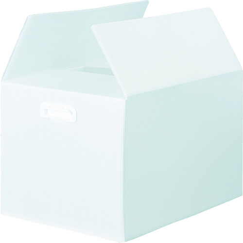 【直送】【代引不可】TRUSCO(トラスコ) ダンボールプラスチックケース 5枚セット B3サイズ 取っ手穴なし 半透明 TDP-B3D-5TMの通販は 10,337円