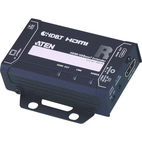 ATEN(エイテン) ビデオ延長器 HDMI 4K コンパクトモデル HDBaseT 1080pロングリーチモード対応 1台 VE811