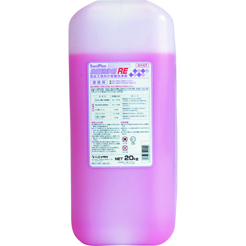 【直送】【代引不可】ニイタカ サニプラン除菌洗浄剤RE 20Kg 231401の通販はその他キッチン用洗剤