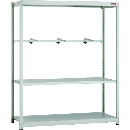 【直送】【代引不可】TRUSCO(トラスコ) M1.5型軽中量棚 1460X595X1800 3段 アーム1段 単体 M1.5-6563-A1の通販は 27,255円