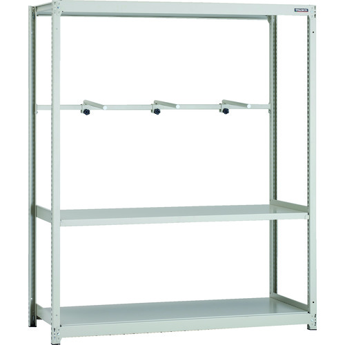【直送】【代引不可】TRUSCO(トラスコ) M2型軽中量棚 1760X600XH1800 3段 アーム1段 単体 M2-6663-A1の通販は 31,884円