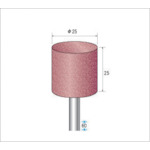ナカニシ パワーポリッシャー φ25 円筒 シャンク径6 #80 10本入 47531 6,040円