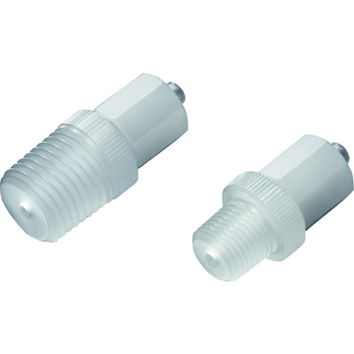 テフロン PCTFEオス・ルアーロック継手 R1/4 オリフィスφ2.5 NR0302-002の通販は