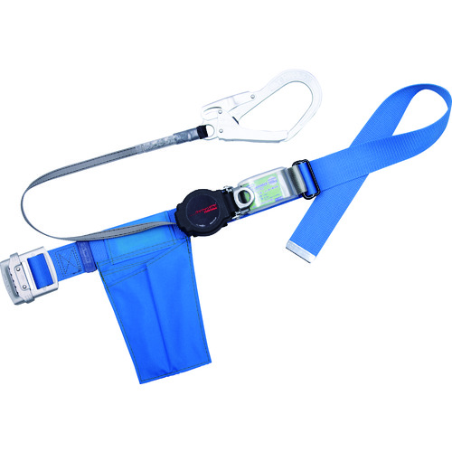 藤井電工(ツヨロン) ワンハンドリトラ安全帯 青 Mサイズ TB-ORL-593-BL4-M-BPの通販は 12,070円