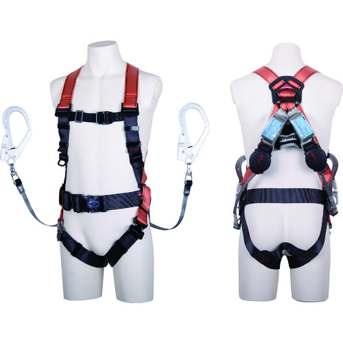 藤井電工(ツヨロン) コアハーネス ツインワン・ハンドリトラ オレンジ Lサイズ TH-502-2OH93SV-OT-OR-L-2R23-BXの通販は