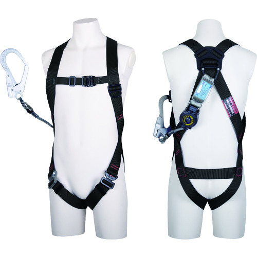 藤井電工(ツヨロン) ライトハーネス SRリトラ 黒 Lサイズ TH-510-TR93SV-OT-BLK-L-R23-BX