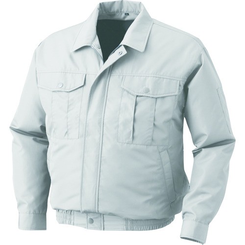 空調服 ポリエステル製ワーク空調服 ウェアのみ シルバー 3L 1着 KU90540-C06-S5の通販は