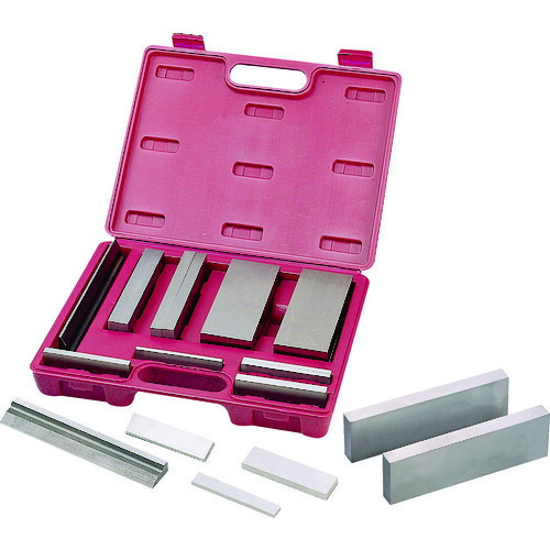 TRUSCO(トラスコ) パラレルブロックセット(平行台) フラットタイプ8組+爪金1組セット  PB100Tの通販はその他花・ガーデン・エクステリア・DIY工具