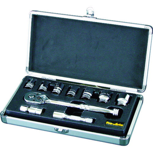 スエカゲツール 3/8DR.10PC.ソケットレンチセット  SL-3810S