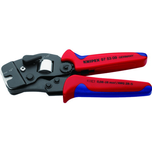KNIPEX(クニペックス) 9753-09 ワイヤーエンドスリーブ圧着ペンチ  9753-09の通販は