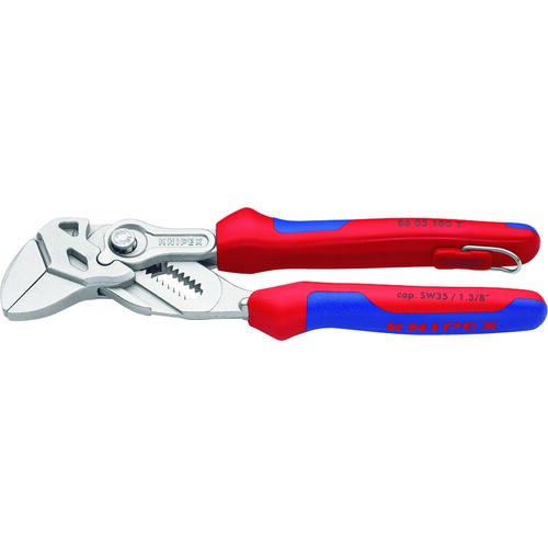 KNIPEX(クニペックス) プライヤーレンチ落下防止付 8605-180TBK｜au PAY マーケット