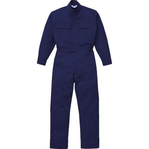 AUTO-BI 防炎ツナギ服 LLMサイズ ネイビー 5101-NB-LLの通販は