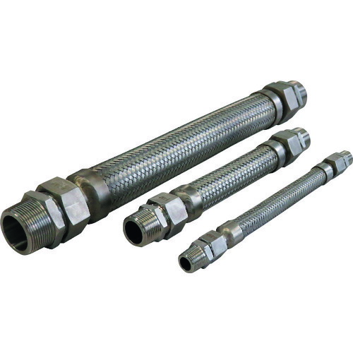 トーフレ FTAP 袋ナット付溶接型フレキ 継手ステンレス オスXオス 10AX500L   FTAP-7010-500-MMの通販は
