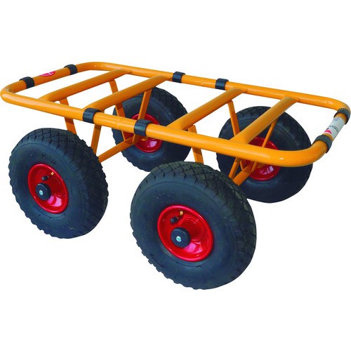【直送】【代引不可】 RAVENDO(ラベンド) 4輪プレート台車TD300-4W  142649の通販は 24,934円