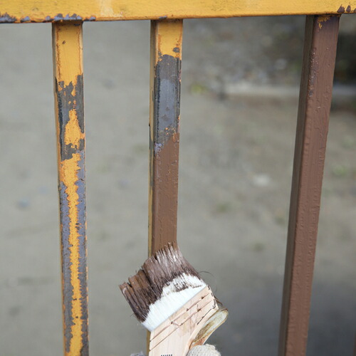 アトムペイント 水性さび止・鉄部用 1.6L ホワイトアイボリー 00001-02853の通販は