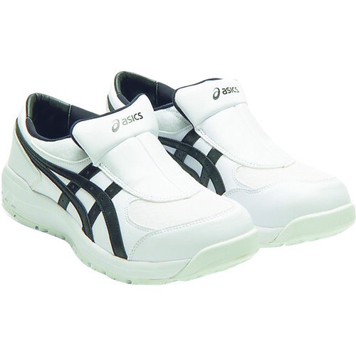 ASICS(アシックス) ウィンジョブCP211 SLIPーОN ホワイト×ブラック 25.5CM 1273A031.100-25.5