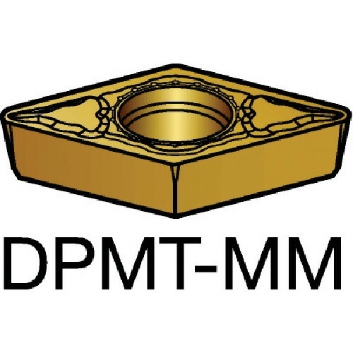 SANDVIK(サンドビック) コロターン111 旋削用ポジ・チップ 2025 DPMT 07 02 04-MM 2025の通販は