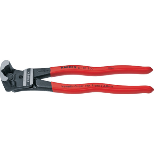 KNIPEX(クニペックス) エンドカッティングニッパー 200mm 6101-200の通販は 12,283円