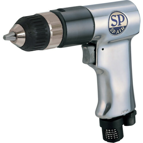 SP(エスピーエア) エアードリル(キーレスチャック) サイレンサー付 SP-1522KL SP-1522KLの通販は